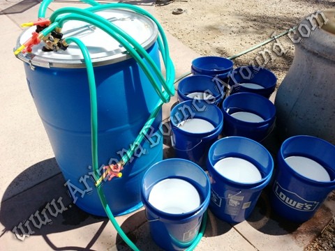 water balloon battle inflatable rental- water wars game